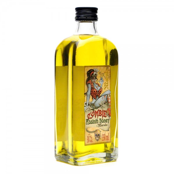 Absinth Marula - Zombie's Absinth Honey - Honiglikör 350 ml - Front Seite